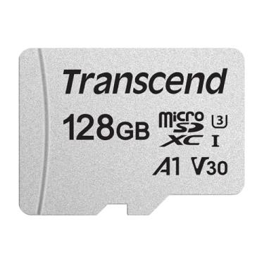 Imagem de Transcend Cartão micro SD microSDXC de 128 GB A1 V30 UHS-I U3 C10, até 100 MB/s, cartão de memória de vídeo UHD 4K para Nintendo Switch, Steam Deck, ROG Ally, MSI Claw, GoPro, DJI, Insta360, câmera de