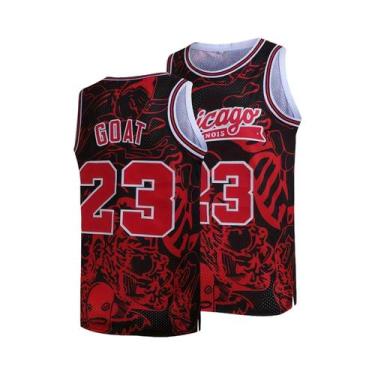 Imagem de Camisa De Basquete Nova York Ewing 33 Branca Com Detalhes Laranja E Az