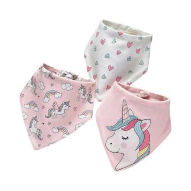 Imagem de Babadores De Algodão Com Estampa De Desenho Animado Para Bebês Meninos