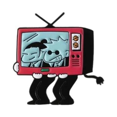 Imagem de Broche Retro Em Forma De Foice E Martelo Vermelho, Símbolo Da URSS, Co