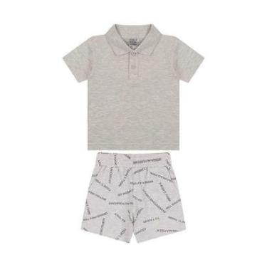 Imagem de Conjunto Curto Tigor T Tigre Camiseta Polo e Bermuda Active-Masculino