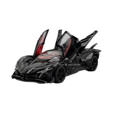 Imagem de Modelo De Carro Esportivo Miniatura Apollo EVO Em Escala 1:24, Em Liga