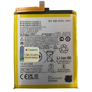 Imagem de Bateria compatível com moto EDGE 20 MB40 XT2143 - .