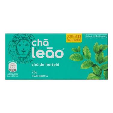 Imagem de Cha Leao hortela em sache 25 g 25 u - Chá Leão