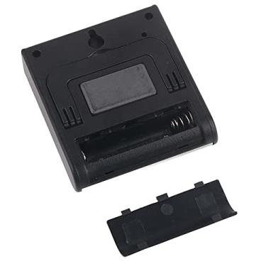 Imagem de Timer de Cozinha Digital Desktop Parede Montado Relógio Alarme com Alto Dígito Grande LCD Botão Simples Fácil Premium Longa Vida Útil Inclui Bateria A