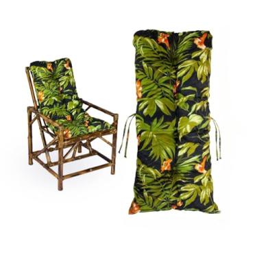 Imagem de Almofada Moderna 95x45cm - Confortável e Decorativa para Cadeiras, Poltronas, Sofás e Pallets, Alta Durabilidade, Apoio Lumbar Versátil (Verdão)