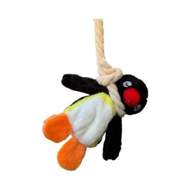 Imagem de Chaveiro De Pelúcia De Pinguim Fofo De 16cm, Adorável Boneco De Animal
