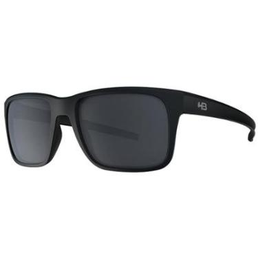 Imagem de ÓCULOS DE SOL MASCULINO HB H-BOMB 2.0 MATTE BLACK GRAY-Masculino