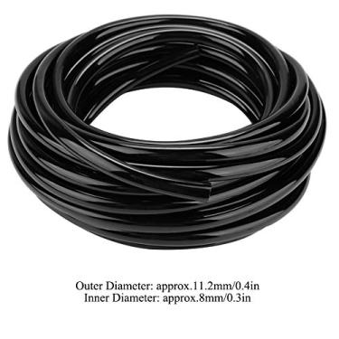 Imagem de Acouto Mangueira de Irrigação de PVC de 10M para Irrigação de Jardim, Estufa Com Tubo de Gotejamento de 8/11 Mm, Ecológica e Durável, Flores, Plantas e Sistemas de de Gramado