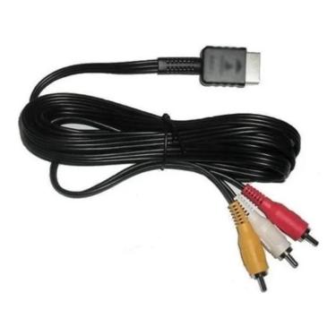 Imagem de Cabo Av Para Ps2 Audio E Video 2 Metros Novo Pronto Entrega