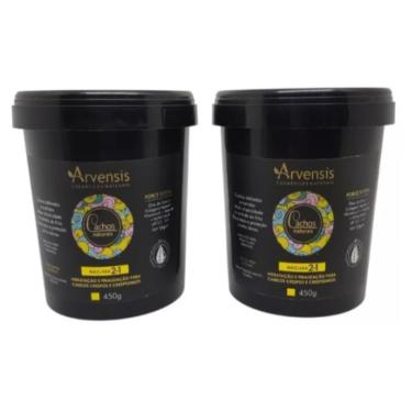 Imagem de Kit Arvensis Cachos Mascara 2x1 Noo Poo 450g 2 Unidades