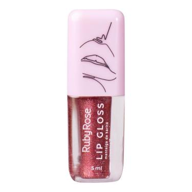 Imagem de Ruby Rose Lip Gloss Hb8234 5ml Cor: Shooting Star