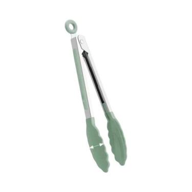 Imagem de Pinça De Cozinha Antiderrapante De 7 Polegadas Para Churrasco, Salada,