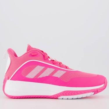Imagem de Tênis Adidas OwnTheGame 3.0 Rosa e Branco, 40