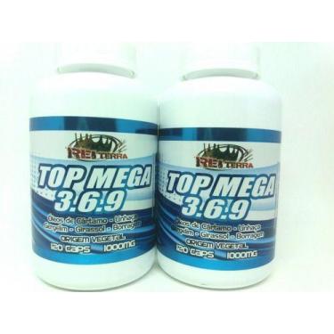 Imagem de 3 Omega 3 6 9 Borragem Cartamo Gergelim Linhaca + Completo - Rei terra