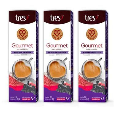 Imagem de 30 Cápsulas Café Três Corações Gourmet Mogiana Paulista - 11874