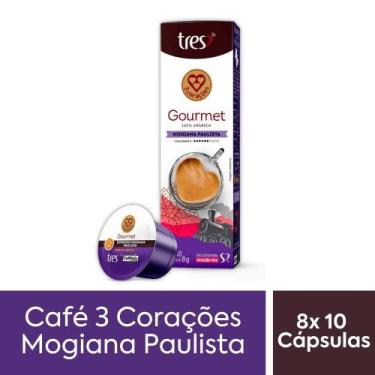 Imagem de 80 Cápsulas Café Três Corações Gourmet Mogiana Paulista - 11876