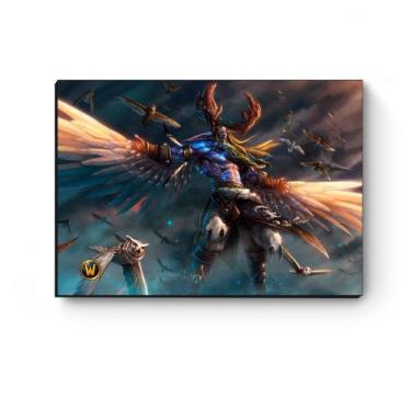 Imagem de Quadro decorativo MDF World Of Warcraft Malfurion I - Artgeek