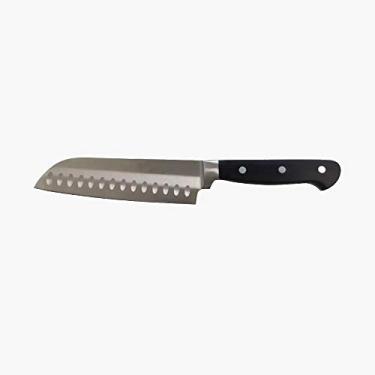 Imagem de Faca Santoku Do Chef 7" Com Cabo ABS Preto – Pro Chef Line