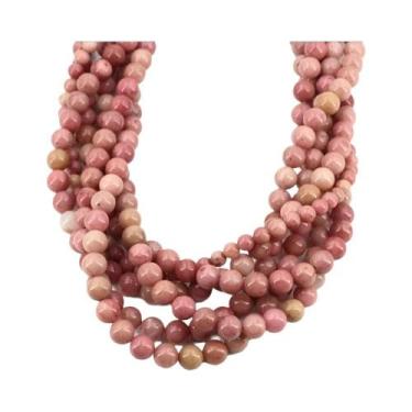 Imagem de Contas De Pedra Natural De Quartzo Transparente Redondas Soltas, Fio D