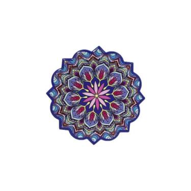 Imagem de Mandala Decorativa de Ceramica Pequena Porta Copo - Cor D - NACIONAL