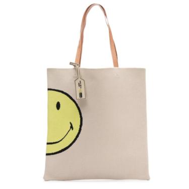 Imagem de Bolsa Feminina Croche Smiley Bege Brizza Arezzo