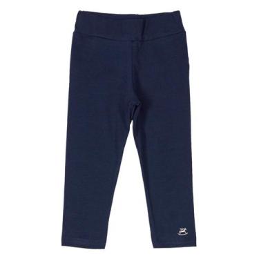 Imagem de Calça Legging Infantil Básica em Cotton - Up Baby, M, Cinza