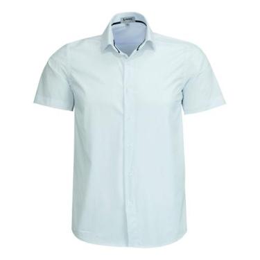 Imagem de Camisa Social Amil Manga Curta Proteção Uv 50 Poliamida Elastano 1912,