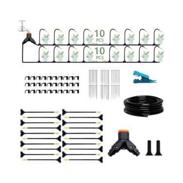 Imagem de Kit Universal DIY Para Irrigação E Resfriamento De Plantas Em Estufas 