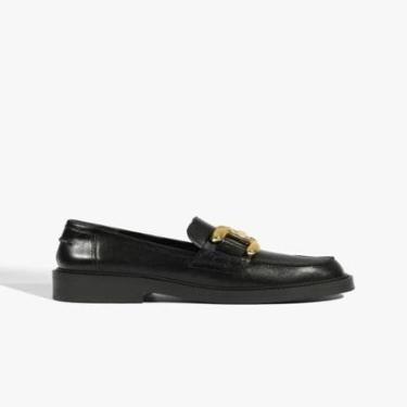 Imagem de Mocassim Schutz Loafer Dylan Chain Preto-Feminino