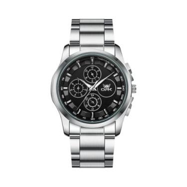 Imagem de Relógio da marca OPK com tira de aço à prova d'água relógio de quartzo