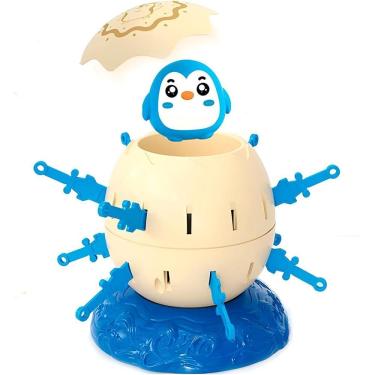 Imagem de Jogo Pula Pinguim Interativo Espadas Sorte Diversão