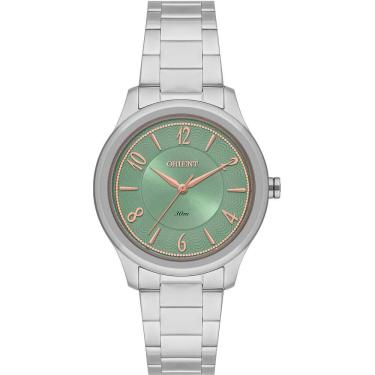 Imagem de Relógio Orient Feminino Ref: Fbss0157 F2sx Casual Prateado