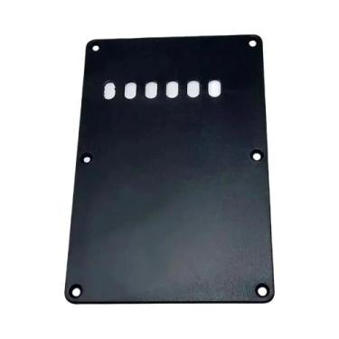 Imagem de Tampa Traseira De Cavidade Para Tremolo De Guitarra ABS Com 6 Furos - 