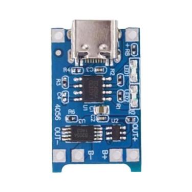 Imagem de Módulo De Placa De Carregamento De Bateria De Lítio TP4056 1A 5V Com I
