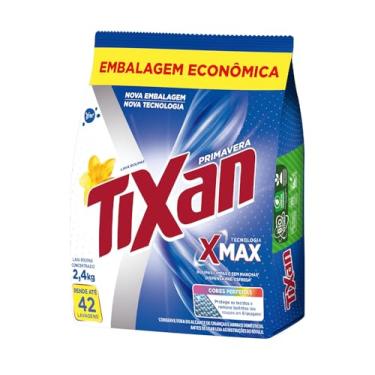 Imagem de Ypê Lava Roupas em Pó Tixan Primavera Sachê 2,4Kg
