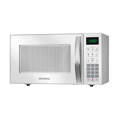 Imagem de Micro-ondas Mondial MO-02-34-W com 10 Ajustes de Potência e Função Tira Odor – 34L Branco