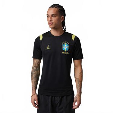 Imagem de Camiseta Brasil Jordan Academy Pro 2026 Treino Masculina-Masculino