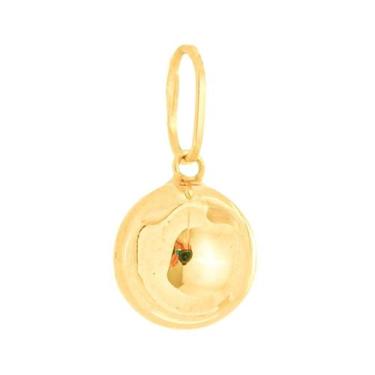 Imagem de Pingente Ouro 18k Bola Bolinha Espelhada 7mm - 750 Net Oz