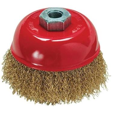 Imagem de Escova Aco Copo Latonada Esmerilhadeira 75mm M14 MTX 746049