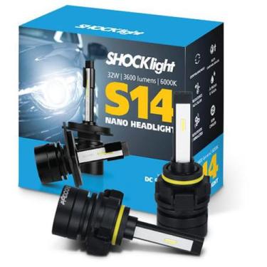 Imagem de Lâmpada Super Led Mini Shocklight 32w S14 Nano H16 6000k