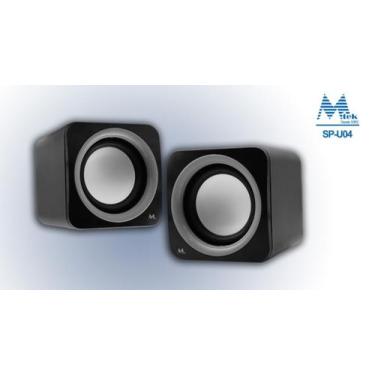 Imagem de Caixa de Som Mtek SP-U04 Preto 5W USB+Jack 3.5