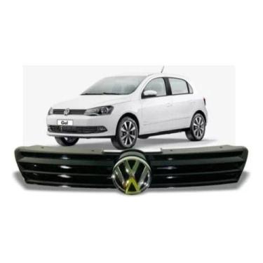 Imagem de Grade Dianteira Radiador Gol Voyage G6 2012 13 2014 15 2016 - Preto Bl