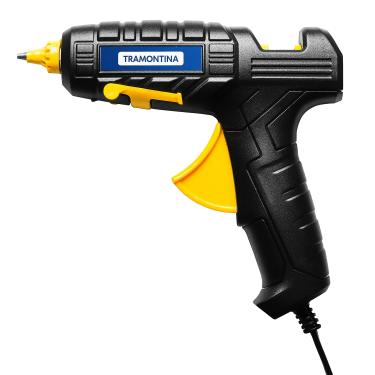 Imagem de Pistola Elétrica de Cola Quente Tramontina 25-100 W Alta Vazão Aquecimento Rápido Bastã...