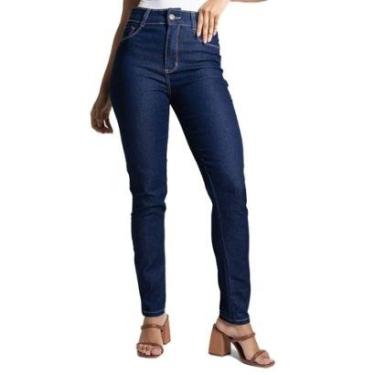 Imagem de Calça Jeans Sawary Push Up - 282370 - Azul escuro 44-Feminino