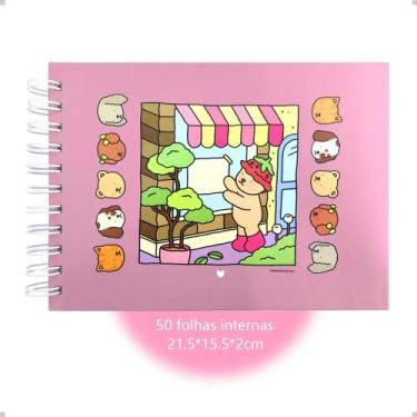 Imagem de Livro De Colorir Bobbie Goods Capa Dura 50 Paginas Premium Desenhos Va