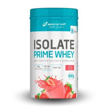 Imagem de Whey Isolado Linha Prime Body Action 900G, Morango