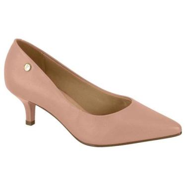Imagem de Sapato Scarpin Vizzano 1122.828  Salto Baixo Feminino, Nude, 37