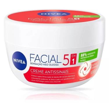 Imagem de Nivea Creme Facial Hidratante Antissinais 100g - 5 Em 1