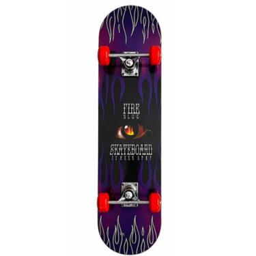 Imagem de Skate Com Kit Proteção Pro Balls -, Roxo